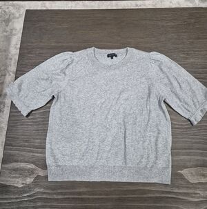 1. State Light Gray Crewneck Sweater